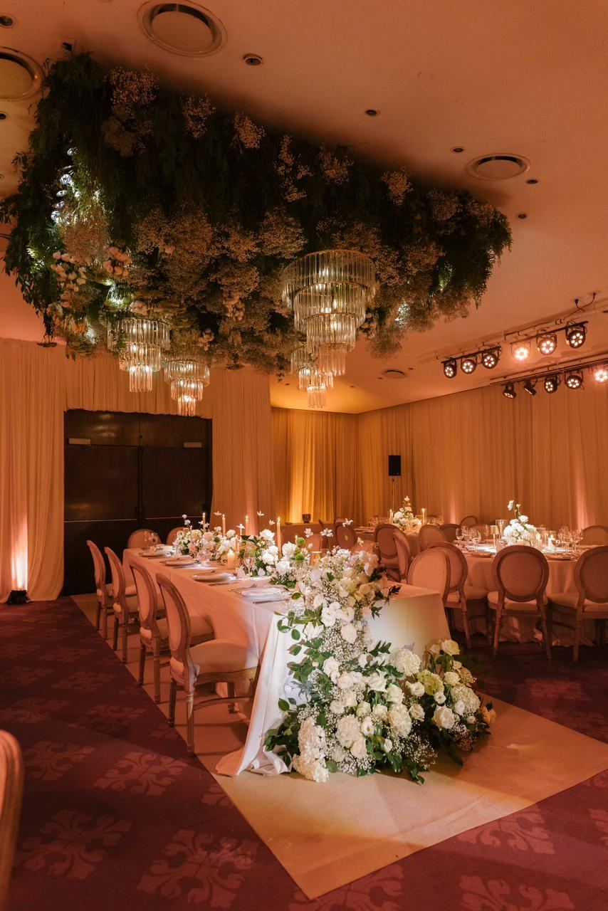 Salón con Instalación Vegetal