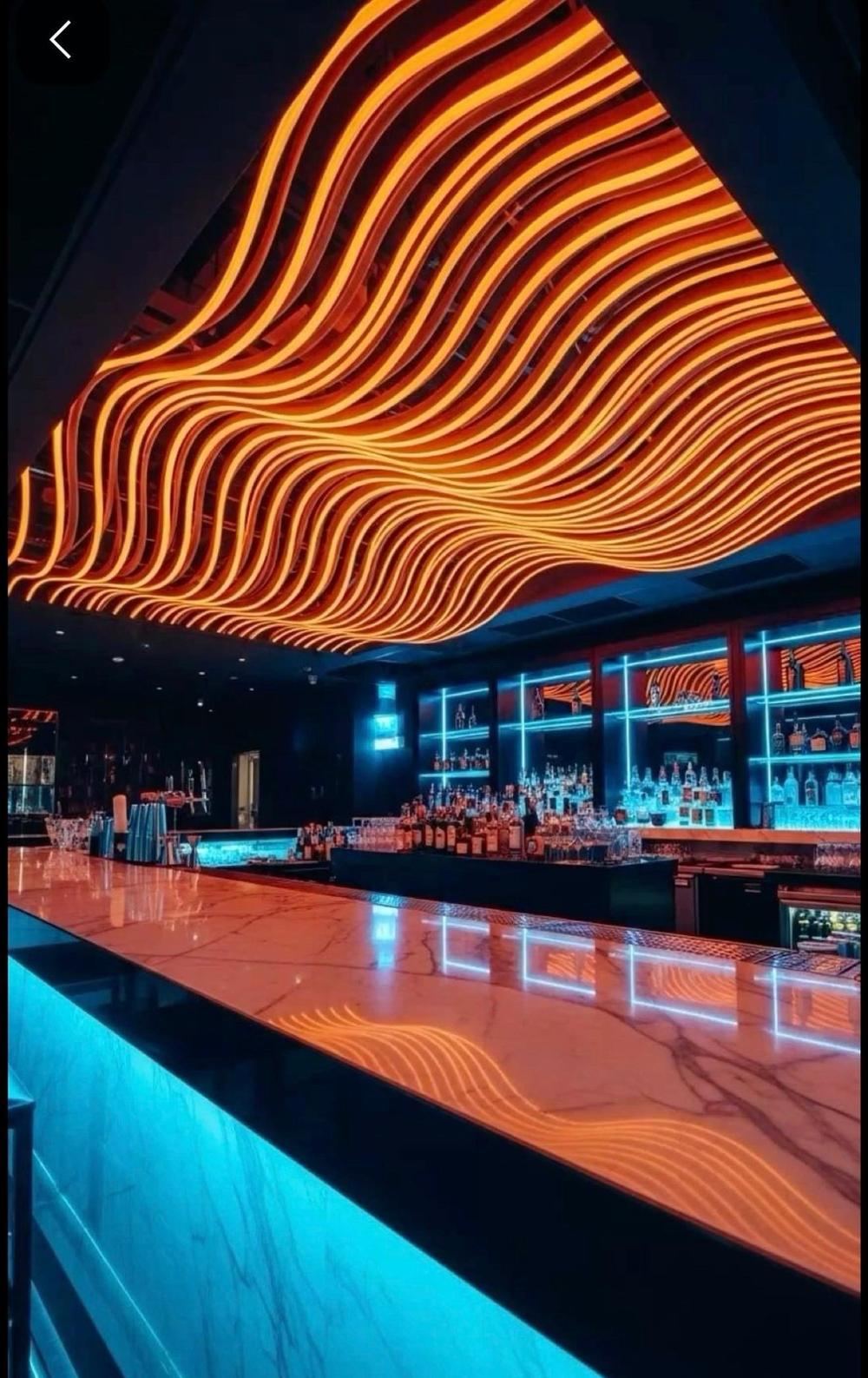 Ondas Lumínicas sobre Barra