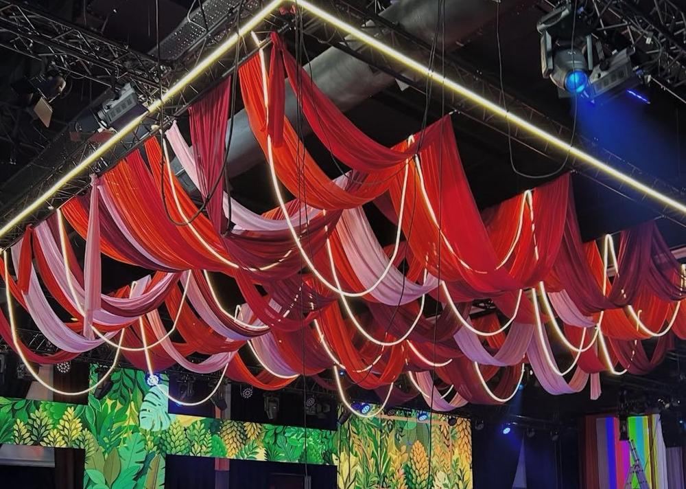 Telas Escenográficas Iluminadas